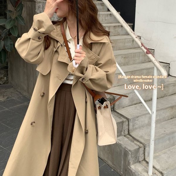 Fashion Ladies Mid-length Coat All-matching