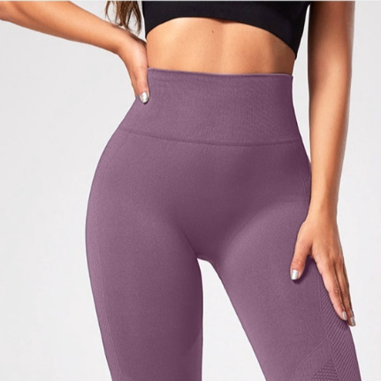 High Waist Belly Contracting Peach Hip Yoga Pants Women's Stretch Sexy Sports Tights